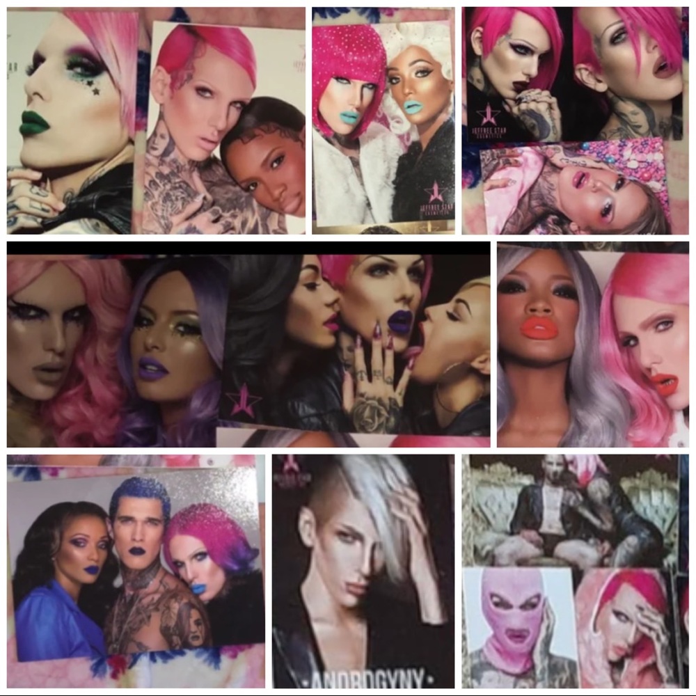 ISO jeffree star post cards